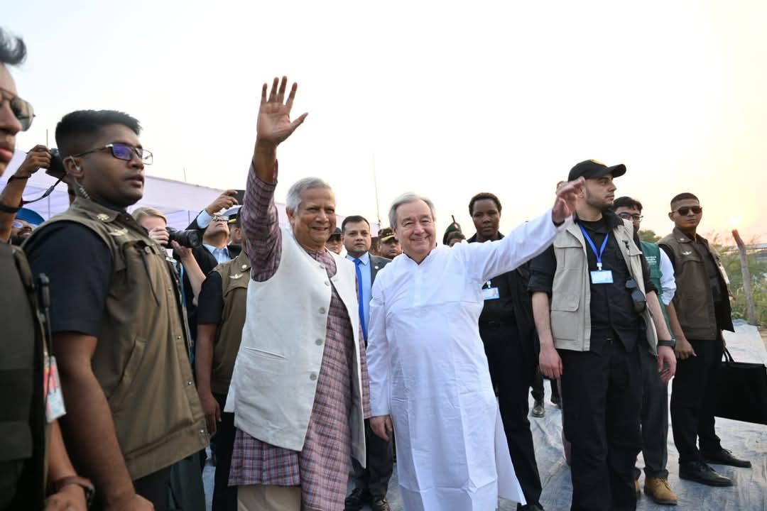 লাখো রোহিঙ্গার সঙ্গে জাতিসংঘ মহাসচিবের ইফতার।