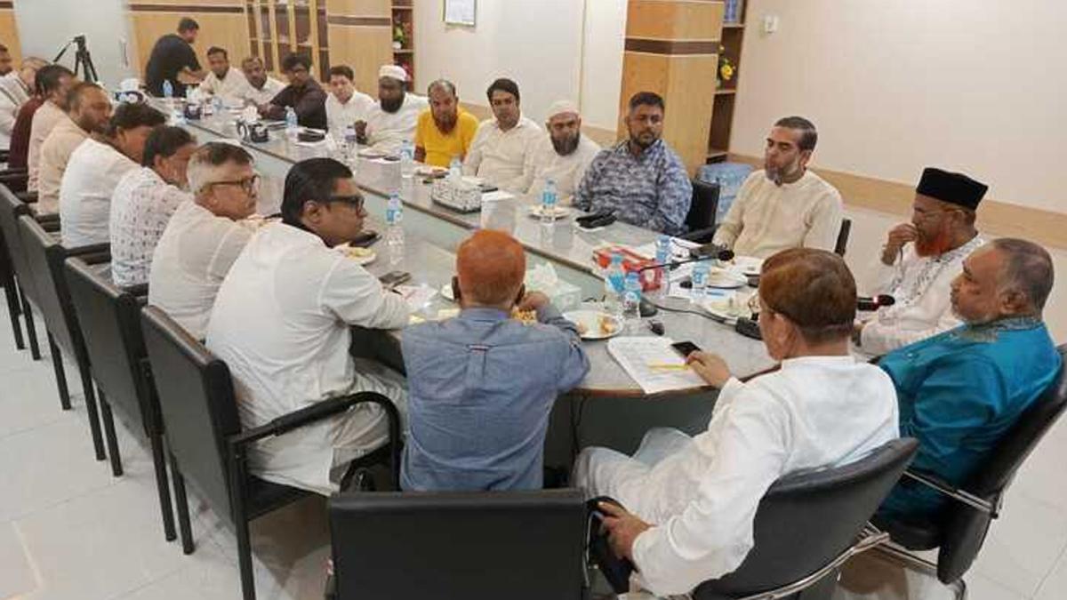 Jamaat Meeting With 3 Parties 28-08-2025