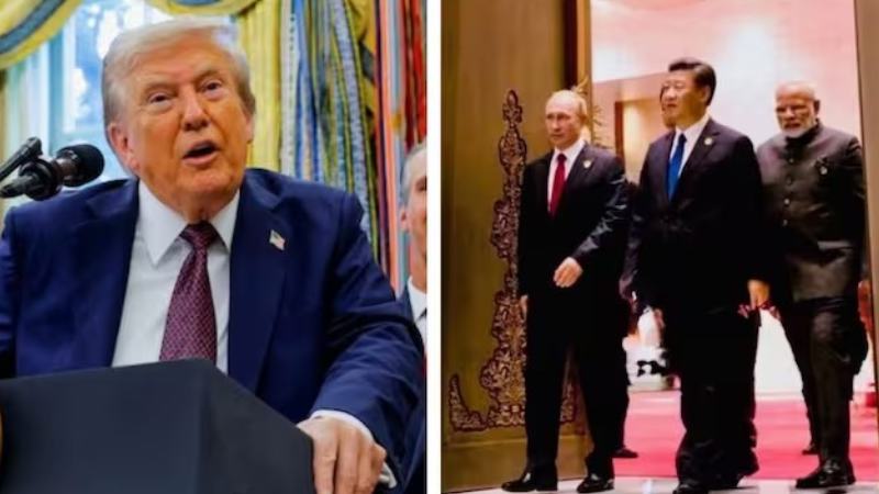 Donald Trump And Putin-Jinping-Modi 05-09-2025
