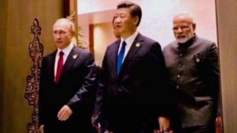 Vladimir Putin Xi Jinping And Narendra Modi 05-09-2025