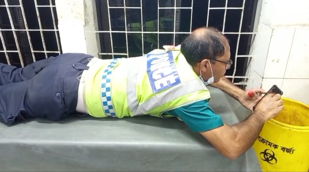 Gazipur Injured Traffic Police Saeed 10-10-2025