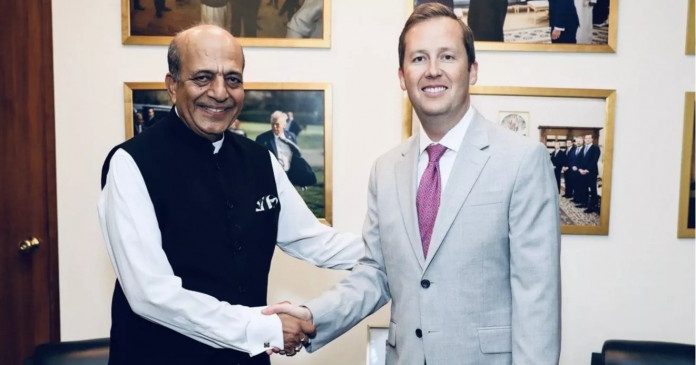 US Envoy Gorr And Indian High Commissioner Dinesh Trivedi Meets At Dhaka 31-07-2026