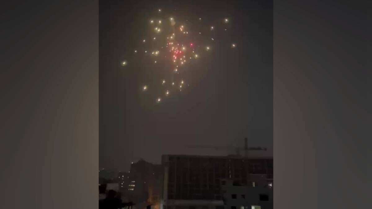 New Year Celebration Lighting 01-01-2026