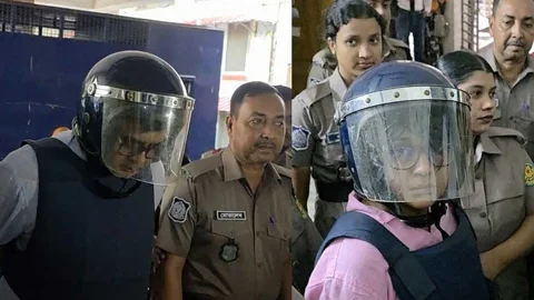 অবসরপ্রাপ্ত লেফটেন্যান্ট কর্নেল দেবাশীষ কুমার বড়ুয়া (বাঁয়ে) ও লেফটেন্যান্ট গুলশান আরা (ডানে)। ছবি: সংগৃহীত