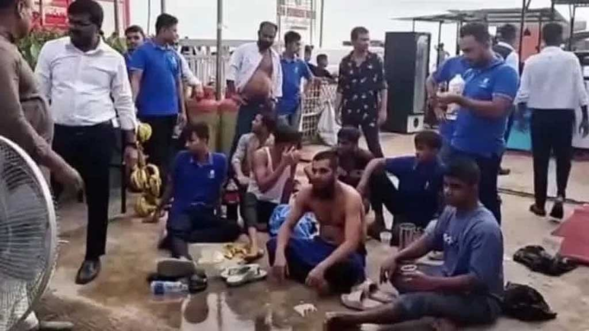 হোটেলে থাকা পর্যটকরা নিরাপদে আছেন। ছবি: সংগৃহীত