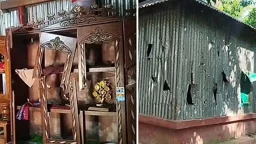 সুনামগঞ্জে যুদ্ধাপরাধের মামলার সাক্ষীর বাড়ি-দোকানে হামলা, লুটের অভিযোগ
