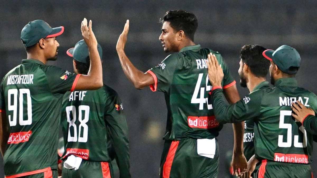 পাকিস্তানের উইকেট পতন, টাইগার শিবিরে উল্লাস। ছবি: সংগৃহীত