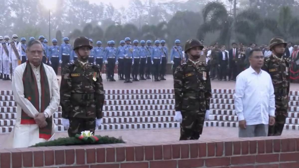 President And PM Tribute To 1971 Martyrs 26-03-2026