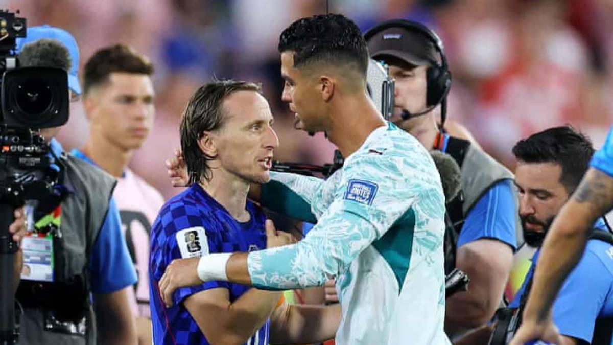 Luka Modric And Cristiano Ronaldo After Match 03-07-2026