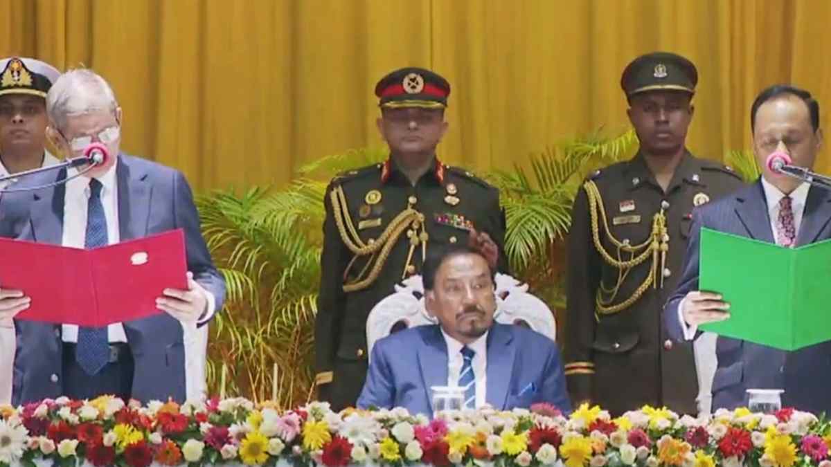 President Mirza Fakhrul Taking Oath 21-08-2026