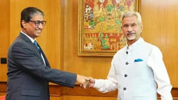 দিল্লিতে জয়শংকরের সঙ্গে বৈঠকে বাংলাদেশের বিদায়ী হাইকমিশনার