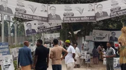 ঠাকুরগাঁও-১ আসনে উপনির্বাচনের ভোটগ্রহণ চলছে