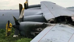 কঙ্গোতে সামরিক বিমান বিধ্বস্তে দুই জেনারেলসহ নিহত ১৪