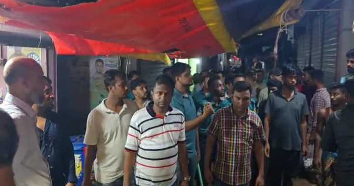 আ.লীগের ঝটিকা মিছিল থেকে এসআইকে কুপিয়ে জখম