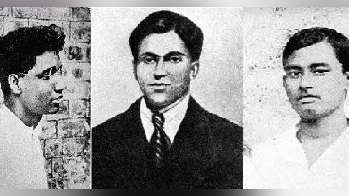 অগ্নিযুগের তিন বিপ্লবী বিনয়, বাদল ও দীনেশ। ছবি: সংগৃহীত