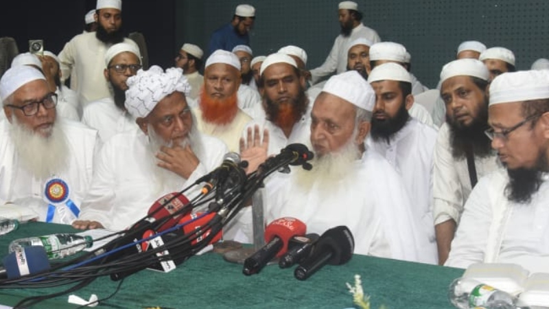 জামায়াত মওদুদির ইসলাম প্রতিষ্ঠা করতে চায়: হেফাজত আমির