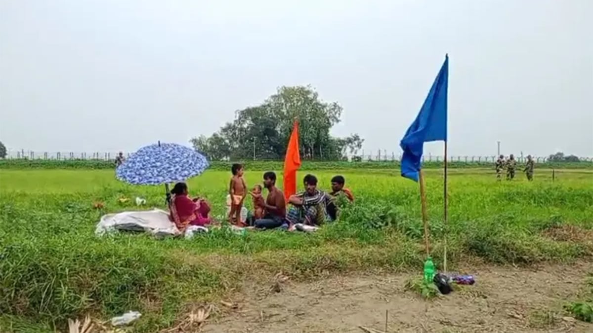 শিশুসহ ৪ জনকে সরিয়ে নেওয়া হয়েছে রৌমারী সীমান্ত থেকে