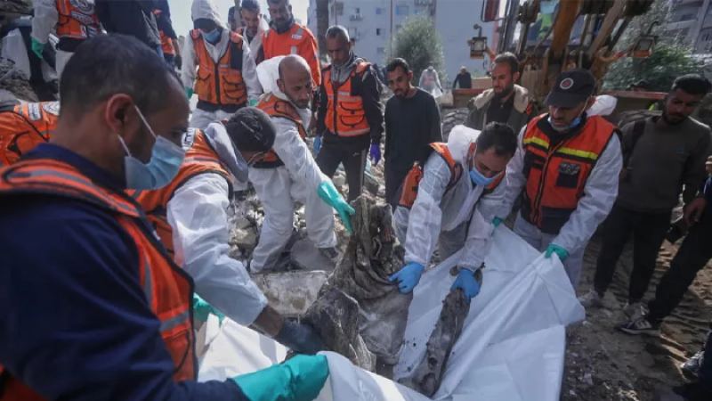 94 more Palestinian bodies recovered from Gaza rubble
