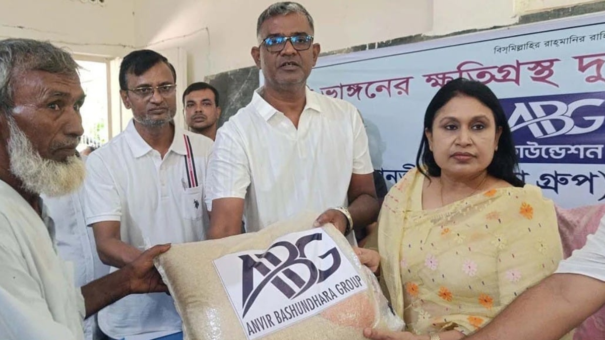 নদীভাঙনকবলিত অসহায়দের পাশে এবিজি ফাউন্ডেশন