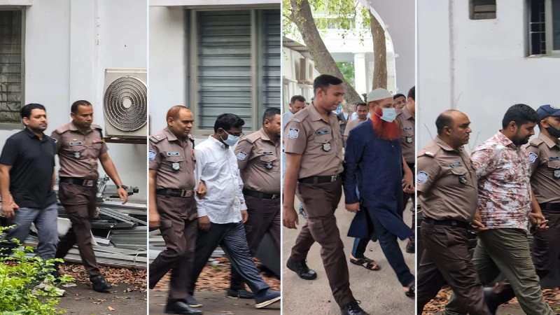 Abu Sayeed murder case verdict_ Accused appear in tribunal, broadcast on BTV
