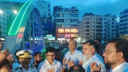 রামপুরা খালে আফতাবনগর-বনশ্রী ব্রিজের উদ্বোধন