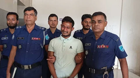 শিশু ধর্ষণ মামলায় মৃত্যুদণ্ড সাজাপ্রাপ্ত আসামি আকিদুল শেখ। ছবি: সংগৃহীত