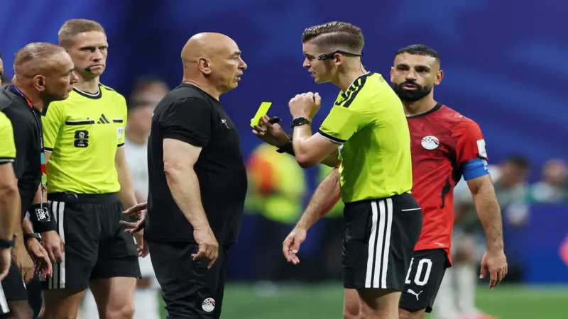 Argentina vs. Egypt match_ Egypt's goal disallowed, controversy over a foul.