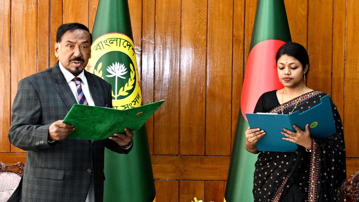 Nusrat Tabassum sworn in as a Member of Parliament from a reserved women’s seat