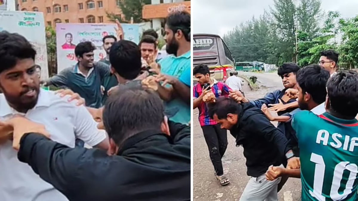 At Least 10 Injured in Clash Between Chhatra Dal and Chhatra Shibir at Barishal University