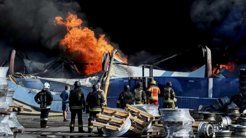 At least 37 killed in Russian drone attack on Ukrainian arms depot.
