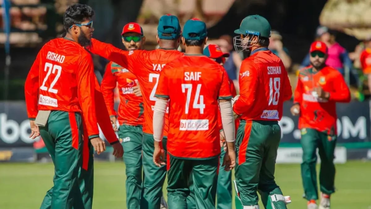 জিম্বাবুয়ের বিপক্ষে ৩৪ রানের জয়, সিরিজে সমতা ফেরাল বাংলাদেশ