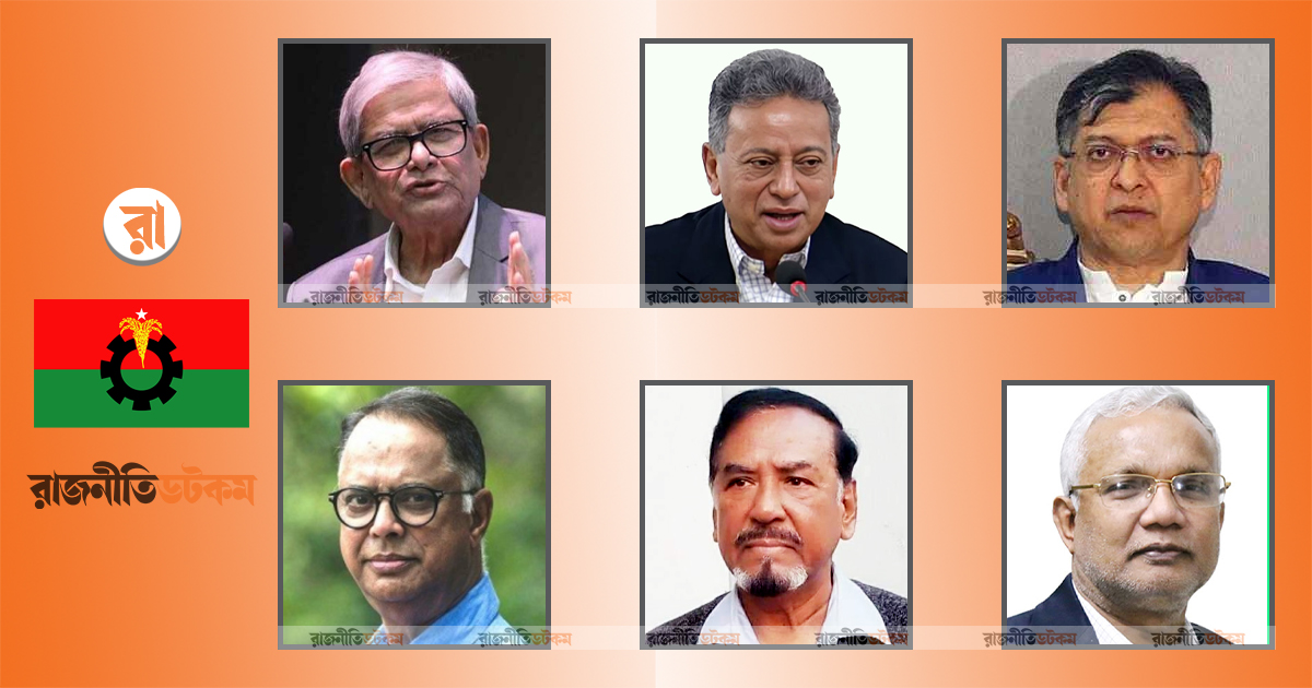মন্ত্রিসভায় বিএনপির স্থায়ী কমিটির ৬ সদস্য
