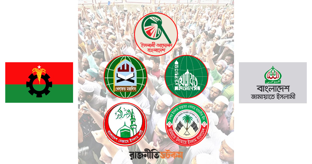 বিএনপি নাকি জামায়াত— কোন দিকে ঝুঁকছে ইসলামপন্থি দলগুলো?