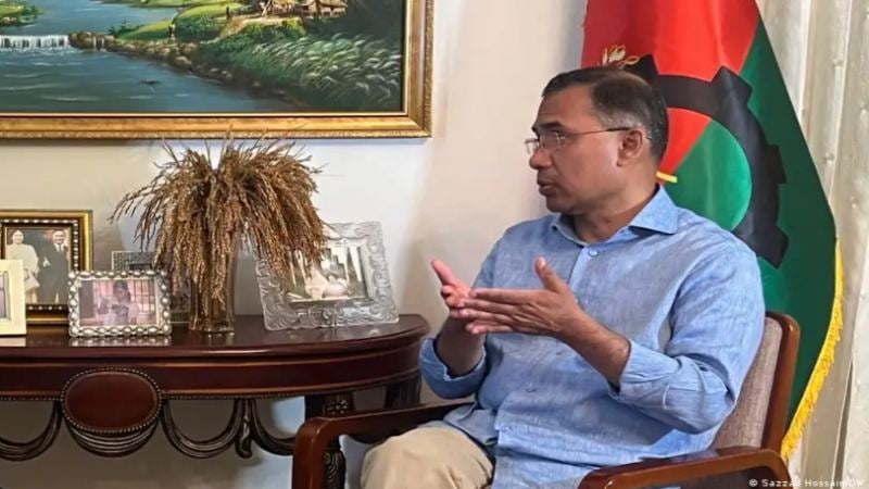 BNP- will form a unity government through fair elections - Tarique Rahman to Deutsche Welle