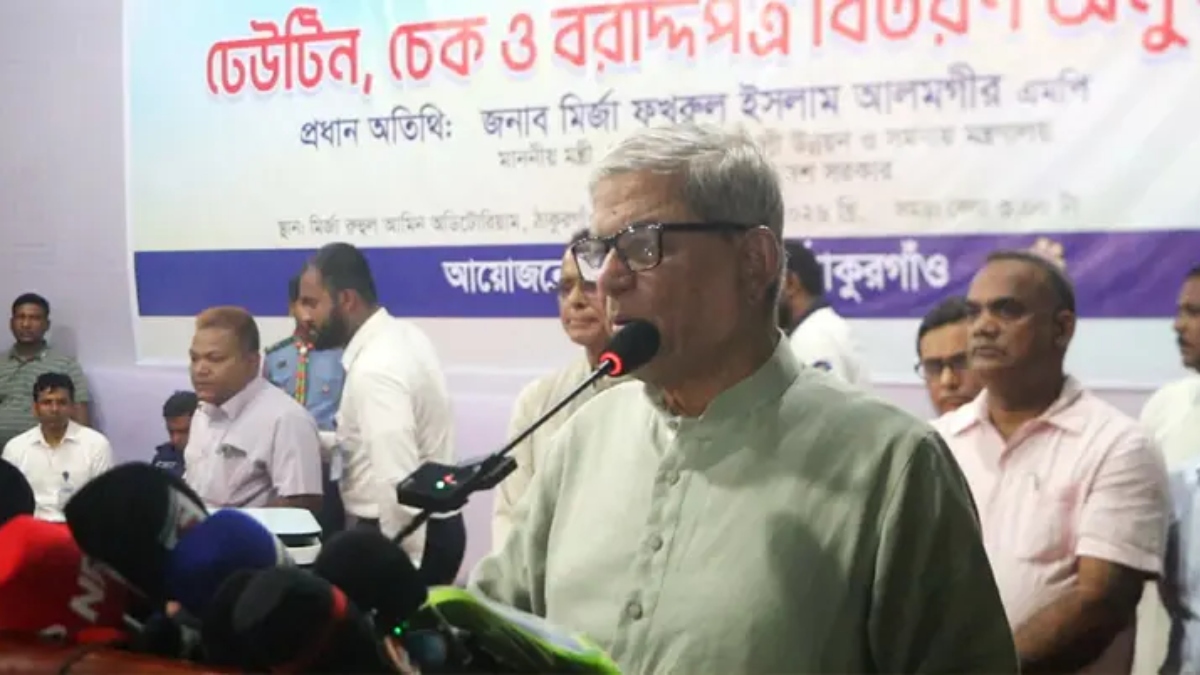 অনৈতিক ব্যবসাই জ্বালানি সংকটের কারণ: মির্জা ফখরুল