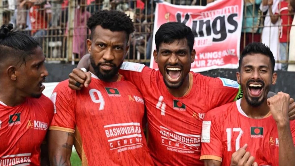 Bashundhara Kings win their 6th league title with one match remaining