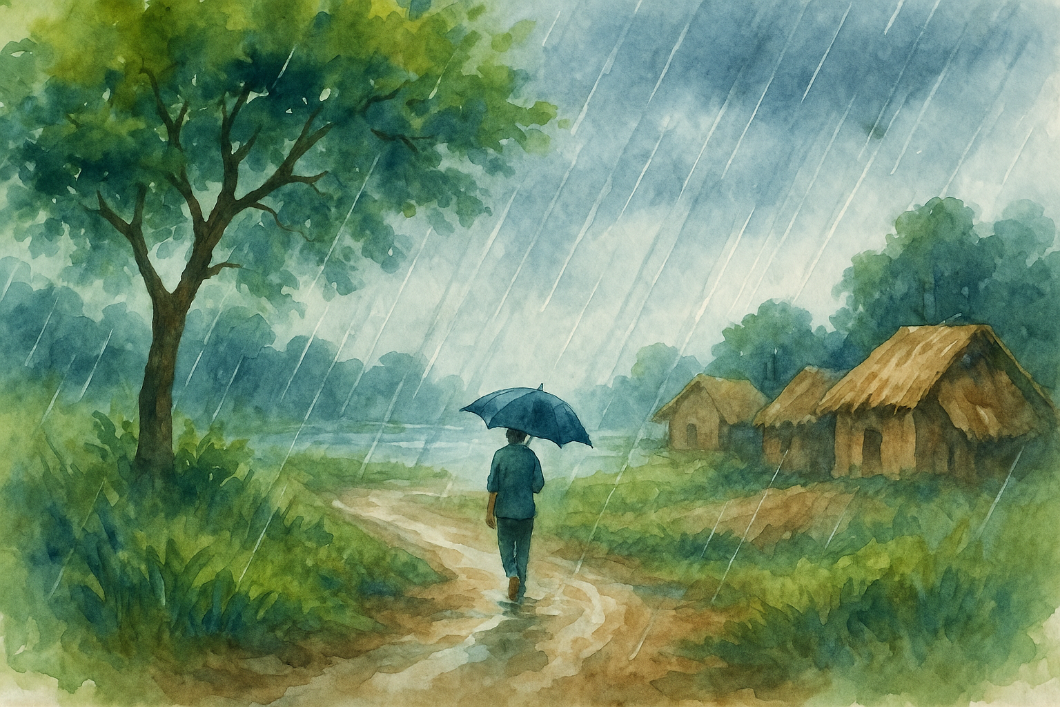 বাংলা কবিতায় বর্ষা