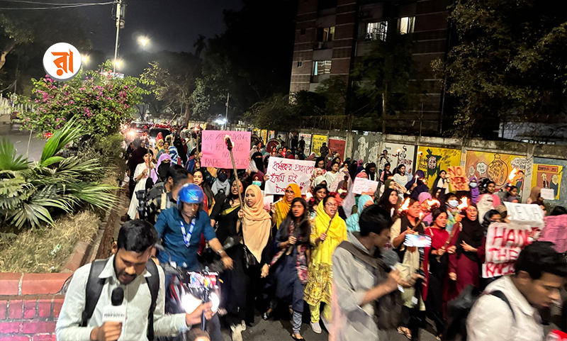 DU Students Protest Against Rape 09-03-2025 (2)
