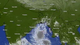 বঙ্গোপসাগরে গভীর নিম্নচাপ, অতি প্রবল ঘূর্ণিঝড় হয়ে আঘাত হানতে পারে অন্ধ্রপ্রদেশে