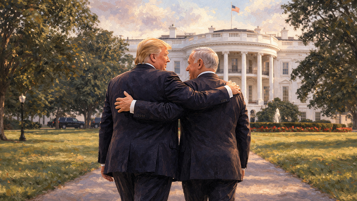 Donald-Trump-And-Benjamin-Netaniyahu-In-Front-Of-White-House-09-04-2026
