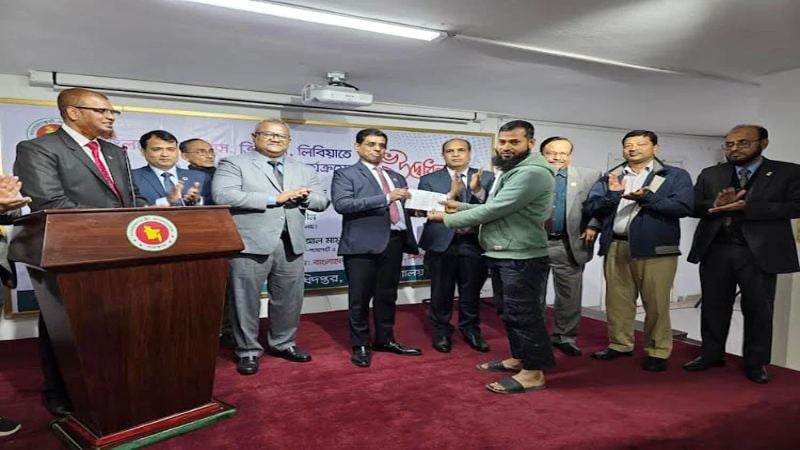 লিবিয়ায় বাংলাদেশ দূতাবাসে ই-পাসপোর্ট সেবা উদ্বোধন