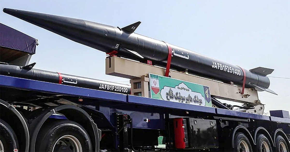 Fattah-Hypersonic-Missile-Launched-From-Iran-16-06-2025