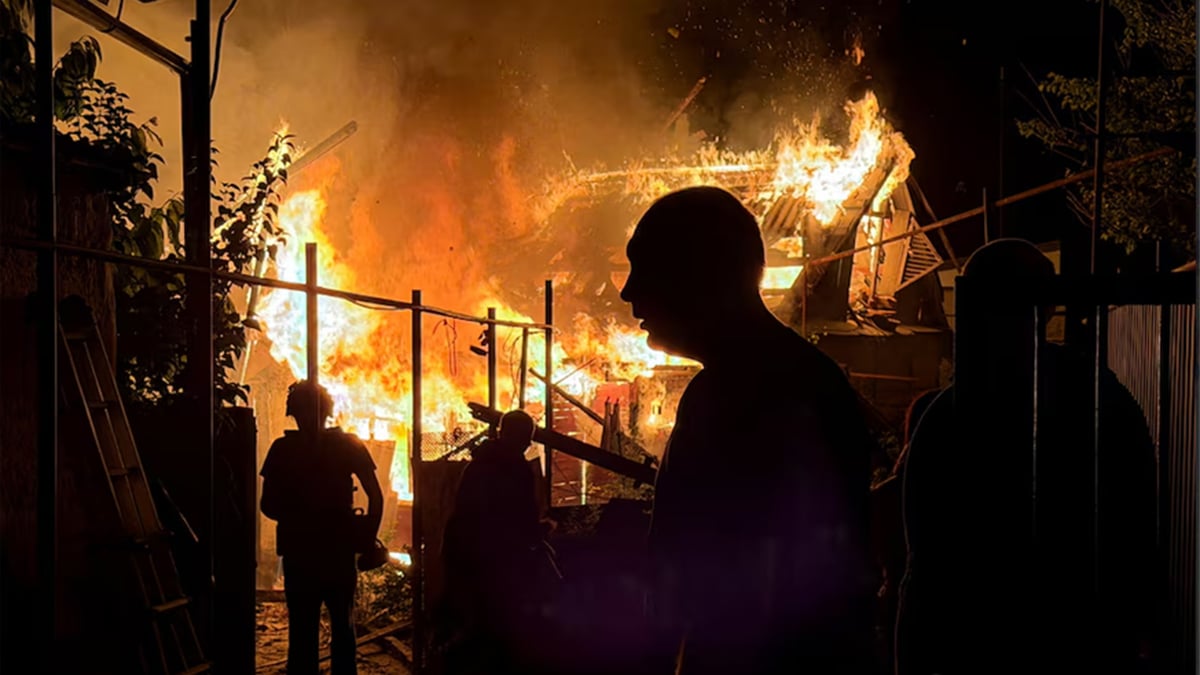 Fire-In-Ukraine-After-Drone-Atrack-Of-Moscow-23-06-2026