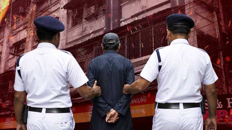 Fire at Kolkata hotel_ Leaseholder Abu Zafar arrested