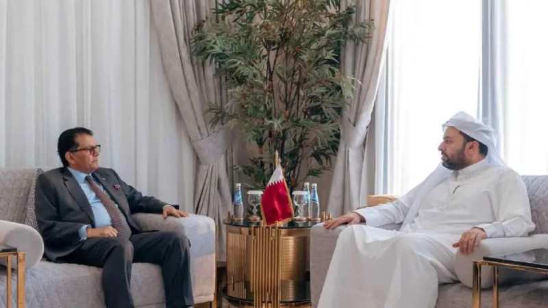 Foreign Minister Khalilur Rahman's meeting with the State Minister for Foreign Affairs of Qatar.