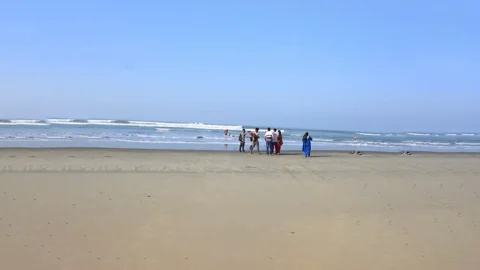 হিমছড়ি সমুদ্রসৈকত। ছবি: সংগৃহীত