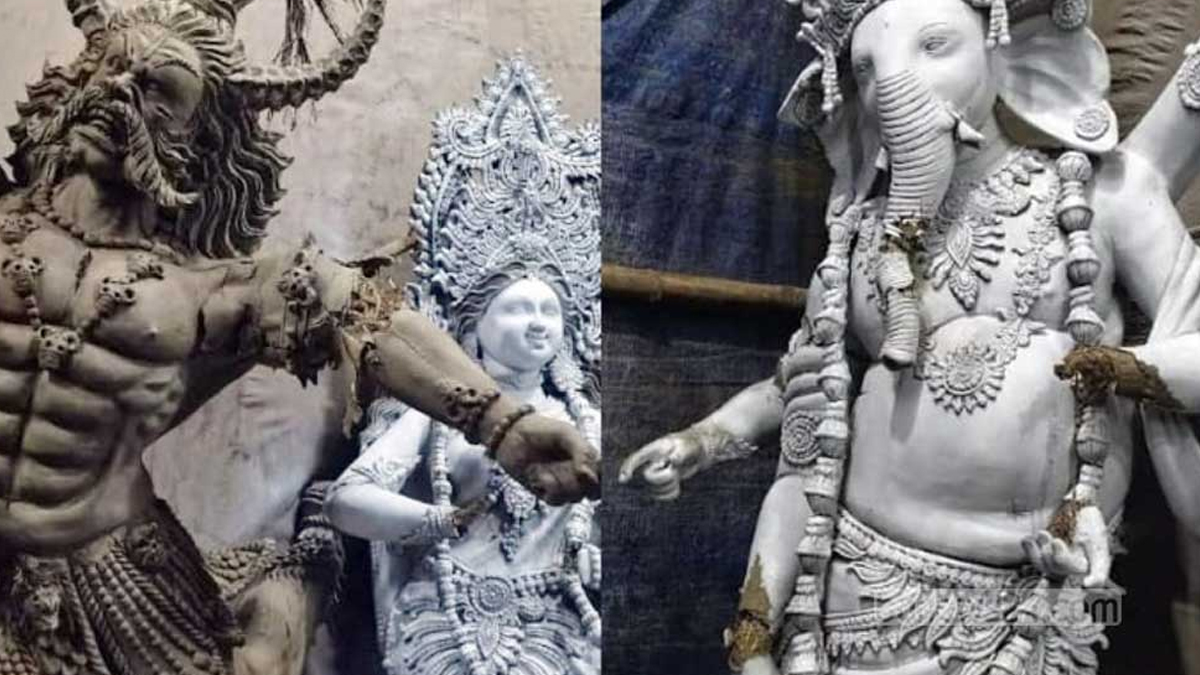 প্রতিমা ভাঙচুরের ঘটনায় গাজীপুরে ২ কিশোর আটক