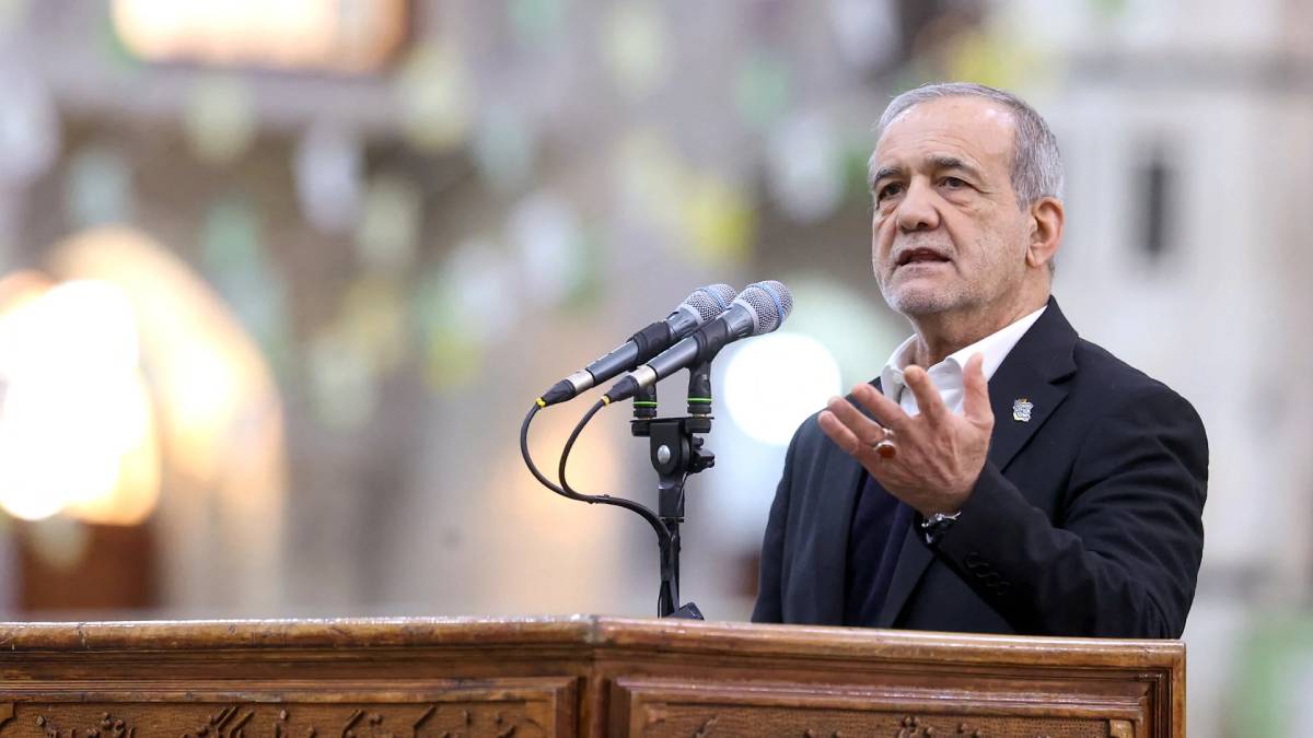 Iran President Masoud Pezeshkian File Photo 01-03-2026