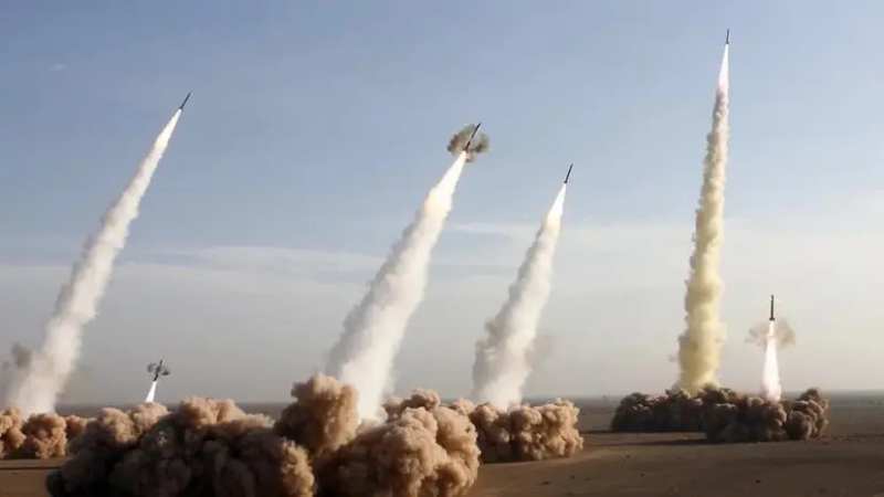Iran attacks 85 targets in two Middle Eastern countries.