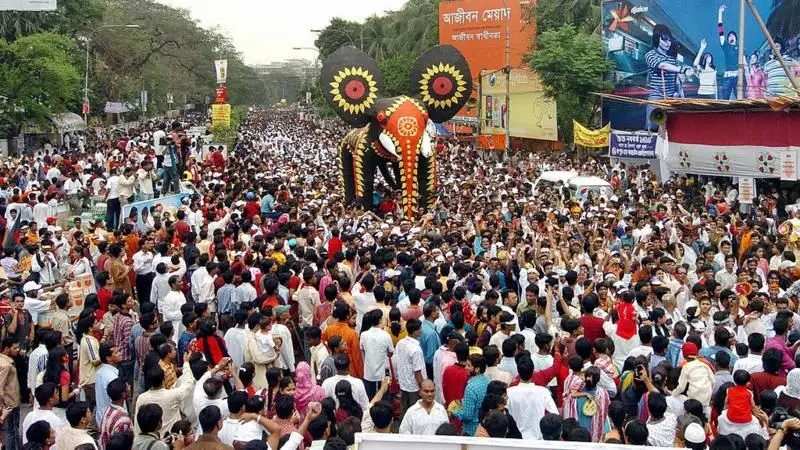 It's not a debate about happiness or auspiciousness, there will be a 'Baisakhi procession' in the New Year
